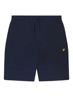 Bleu marine - Lyle & Scott Short garçon en jersey