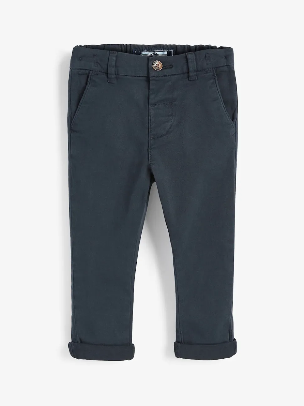 Bleu marine - Pantalon chino extensible (3mois-7ans)