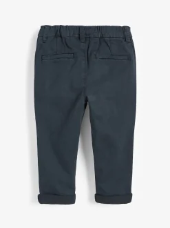 Bleu marine - Pantalon chino extensible (3mois-7ans)