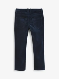 Bleu marine - Pantalon en velours côtelé (3-16 ans)