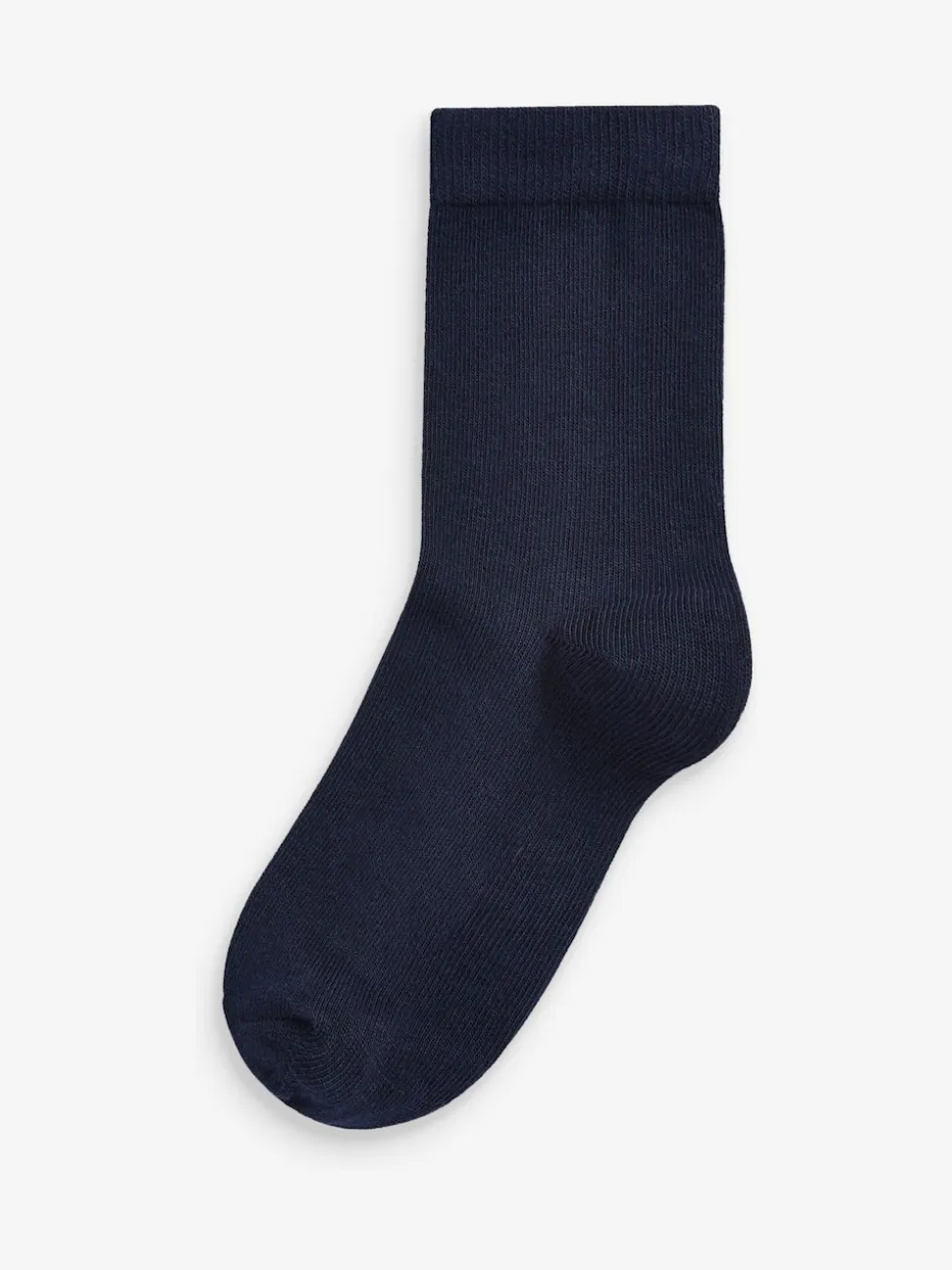 Bleu marine - 10{Paquet de chaussettes en coton riche
