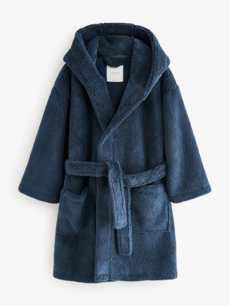 Bleu marine - Peignoirs en laine polaire (1.5-16ans)
