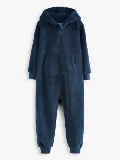 Bleu marine - Polaire All-In-One (3-16ans)