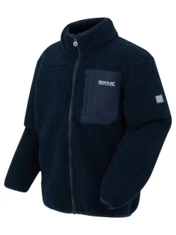 Bleu marine - Regatta Polaire zippée chaude Junior Frankie