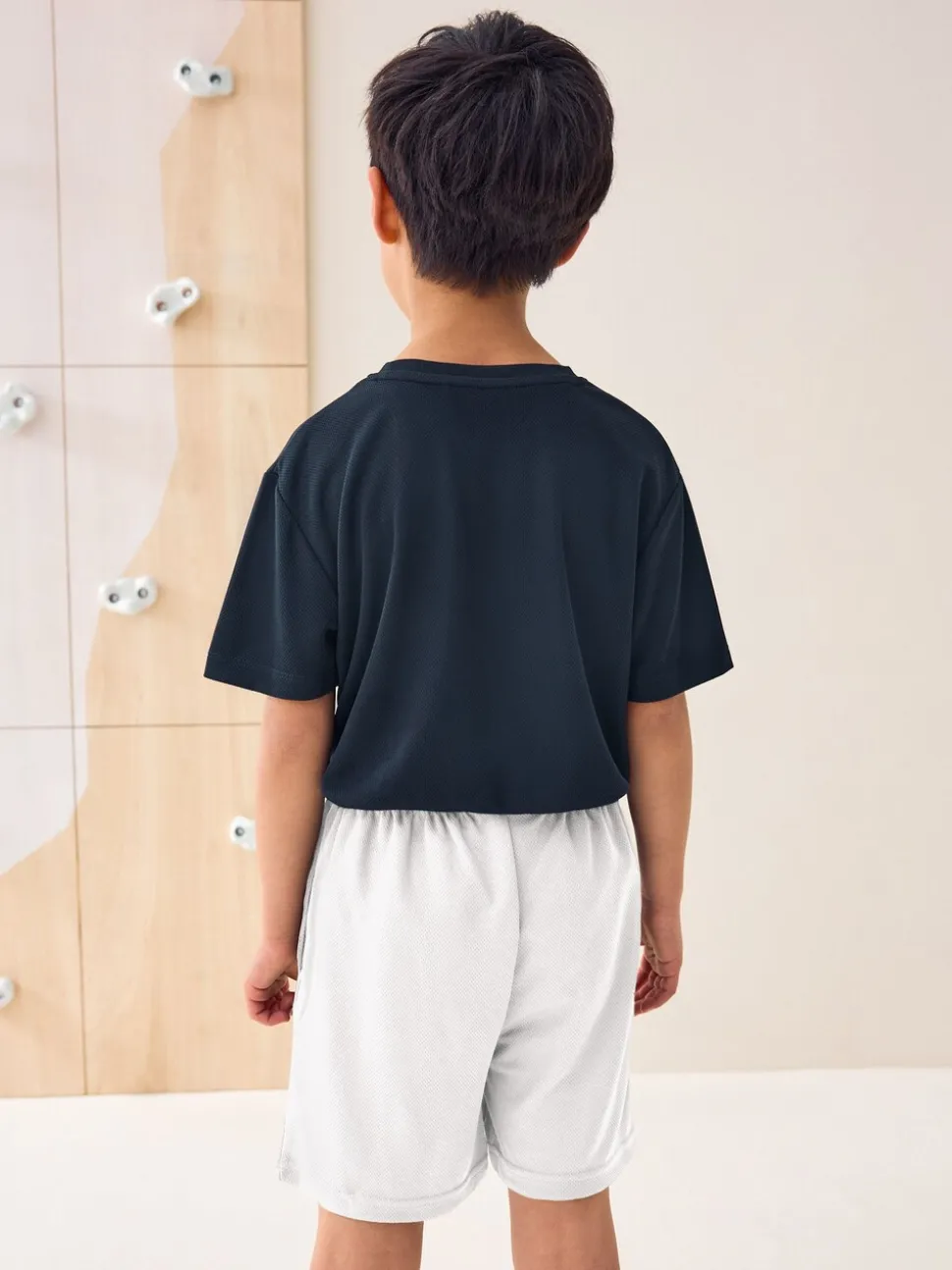 Bleu marine - T-shirt de sport (3-16ans)