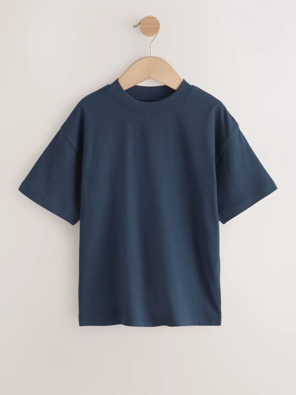 Bleu marine - T-shirt Manches courtes (3-16ans)