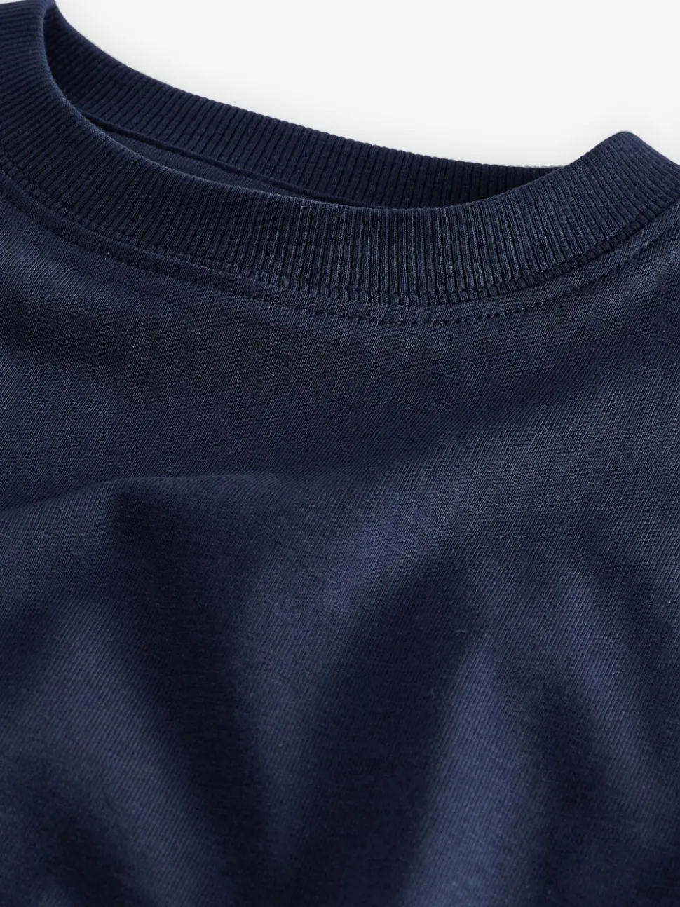 Bleu marine - T-shirt Manches courtes (3-16ans)