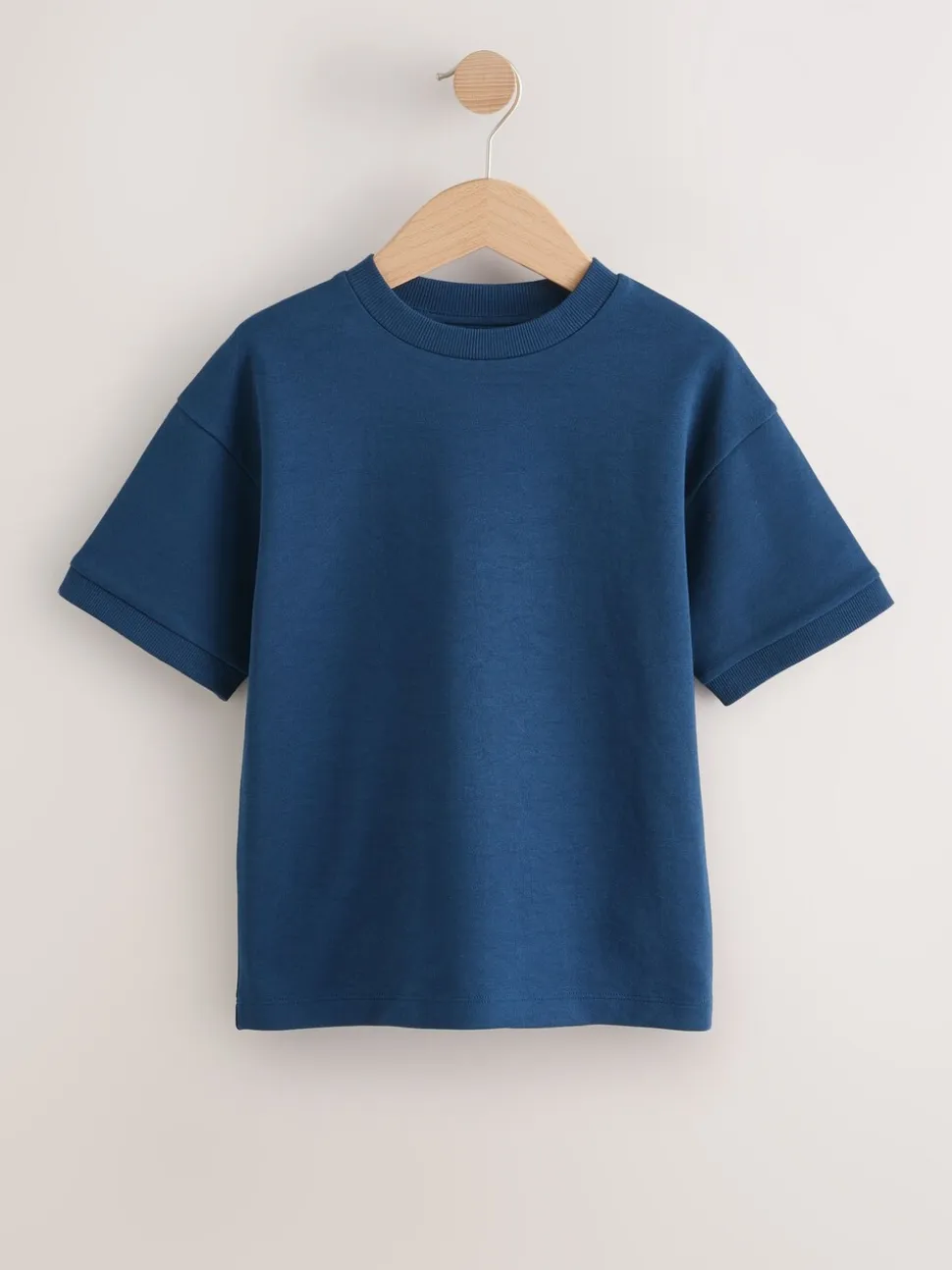 Bleu marine - T-shirt épais décontracté (3-16 ans)