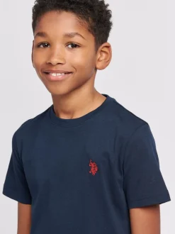 Bleu marine - U.S. Polo Assn. Double Horsemen T-Shirt