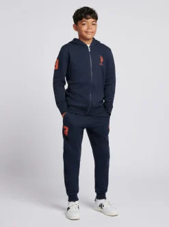 Bleu marine - U.S. Polo Assn. Ensemble Survêtement et Sweat-shirt à capuche zippé Garçons Player 3
