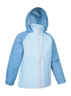 Bleu marine - Veste imperméable Mountain Warehouse Torrent II enfant