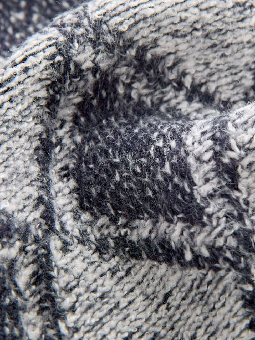 Bleu marine motif losanges - Pull polo en maille (3mois-7ans)