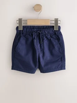 Bleu marine/Beige Sable/Chambray bleu - Short à enfiler 3 Pack (3mois-7ans)