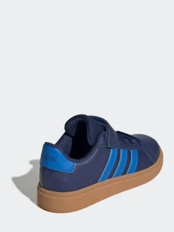 Bleu marine/bleu - adidas Grand Court 2.0 Baskets Easy On Kids