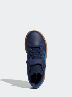 Bleu marine/bleu - adidas Grand Court 2.0 Baskets Easy On Kids