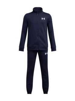 Bleu marine/bleu - Survêtement en tricot Under Armour