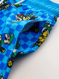 Bleu Mario - Shorts de bain (3-16yrs)
