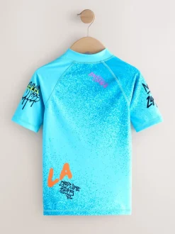 Bleu motif graffiti - Rash Gilet (1.5-16ans)