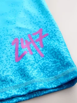 Bleu motif graffiti - Rash Gilet (1.5-16ans)