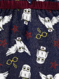 Bleu motif Harry Potter - Peignoir Vanilla Underground unisexe en polaire pour enfant