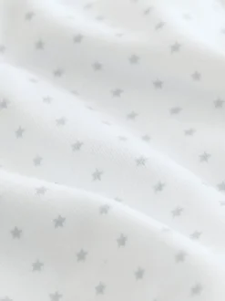 Bleu motif étoiles - Lot de 3 corps de dysplasie de la Hip Bébé Manches courtes