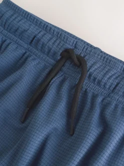 Bleu moyen - Ensemble t-shirt et short de sport (3-16 ans)