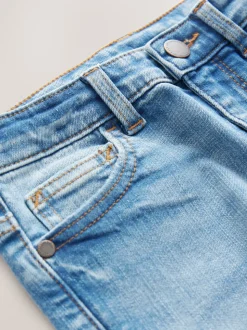 Bleu moyen - Jeans extensibles (3-17yrs)