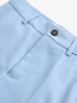 Bleu moyen - Pantalons de costume Baker By Ted Baker