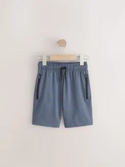 Bleu moyen - Short de sport léger (3-16ans)