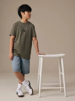 Bleu moyen - Short Jort (3-16ans)