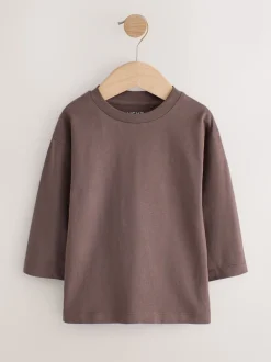 Bleu multicolore - Lot de 5 T-shirts à manches longues (3mois -7ans)