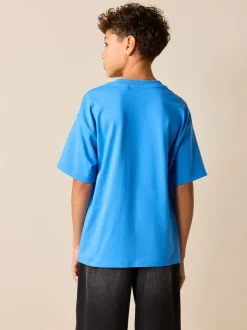 Bleu niveau - T-shirt graphique Manches courtes Relaxed Fit (3-16yrs)
