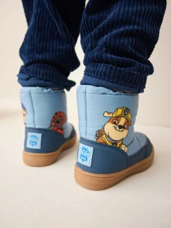 Bleu Paw Patrol - Bottes/Bottines matelassées doublées™ thermiques et imperméables
