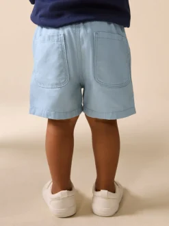 bleu pâle - Short à enfiler (3mois à7ans)
