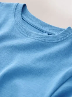bleu pâle - T-shirt confortable à manches longues (3-16 ans)