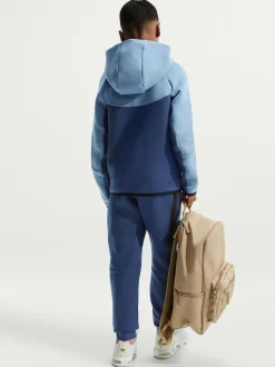 Bleu professionnel - Sweat à capuche zippé Nike Tech Fleece