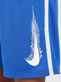 Bleu roi - Nike Short Dri-FIT multicolore