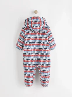 Bleu Solider - Cath Kidston Bébé Combinaison Tout-en-un en velours côtelé