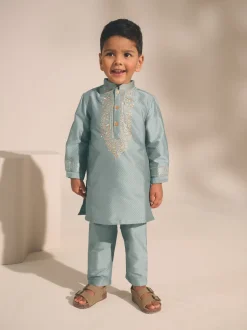 Bleu Turqouise - Eid Kurta (3mths-16yrs)