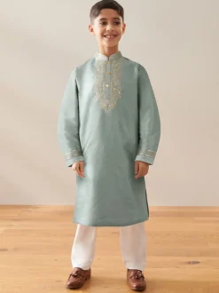 Bleu Turqouise - Eid Kurta (3mths-16yrs)