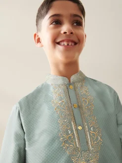 Bleu Turqouise - Eid Kurta (3mths-16yrs)