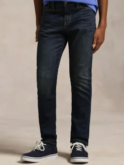 bleu vif - Jean Polo Ralph Lauren Droit en Denim Extensible GARÇON
