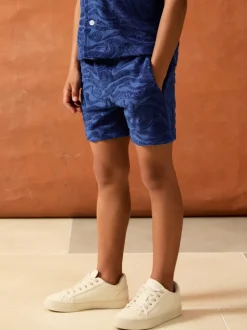 bleu vif - Short Reiss Marko