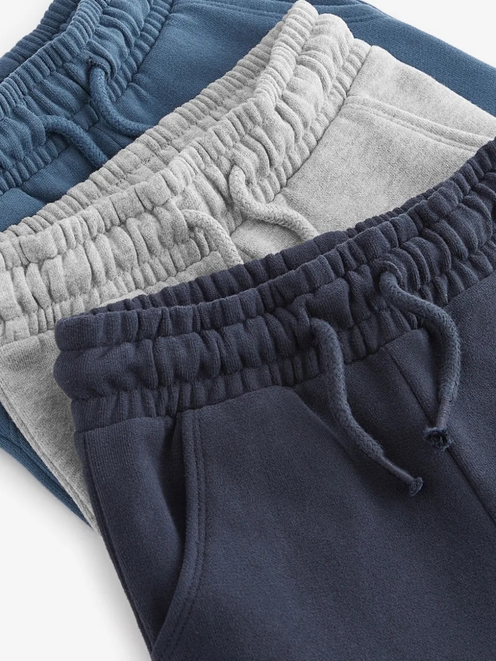 Bleu/anthracite/noir - Lot de 3 joggings Soft Touch (3mois-7ans)