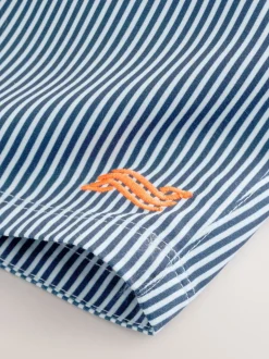 Bleu/Blanc - Rayure Short de bain (3-16ans)