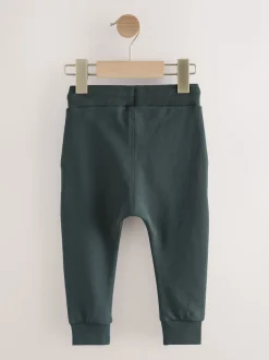 Bleu/Fauve Marron/gris anthracite - Lot de 3 joggings super skinny (3mois-7ans)