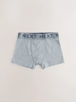 Bleu/Gris - Lot de 5 boxers (1.5-16ans)