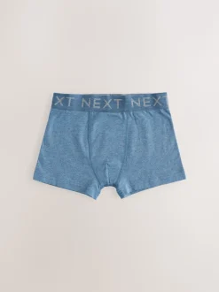 Bleu/Gris - Lot de 5 boxers (1.5-16ans)