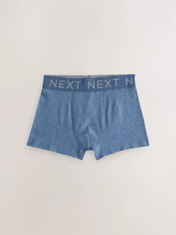 Bleu/Gris - Lot de 10 boxers (1.5-16ans)