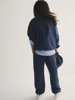 Bleu/Jaune - Ensemble Superdry sweat et short